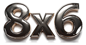 8x6 logo